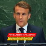 Francia reconoce ante la ONU al Estado Palestino