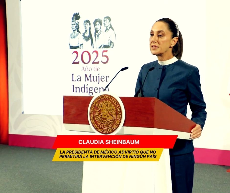 Sheinbaum aceptaría ayuda pero no intervención de EE.UU.