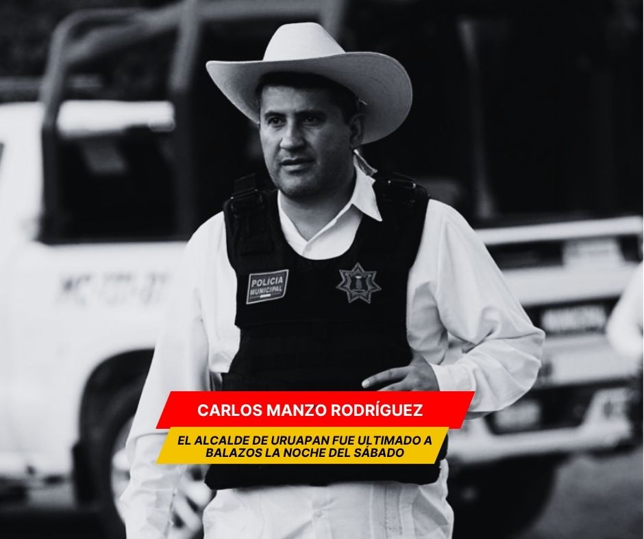 Alcalde de Uruapan fue ultimado a balazos en la plaza principal