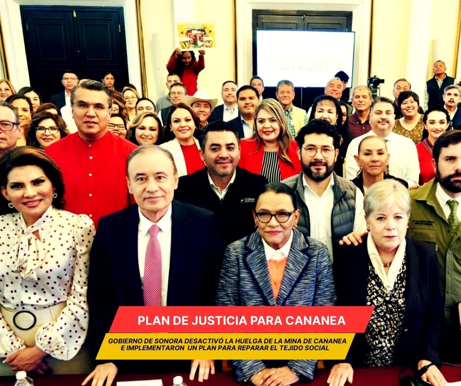 Gobierno de Sonora resolvió huelga histórica de la mina de Cananea