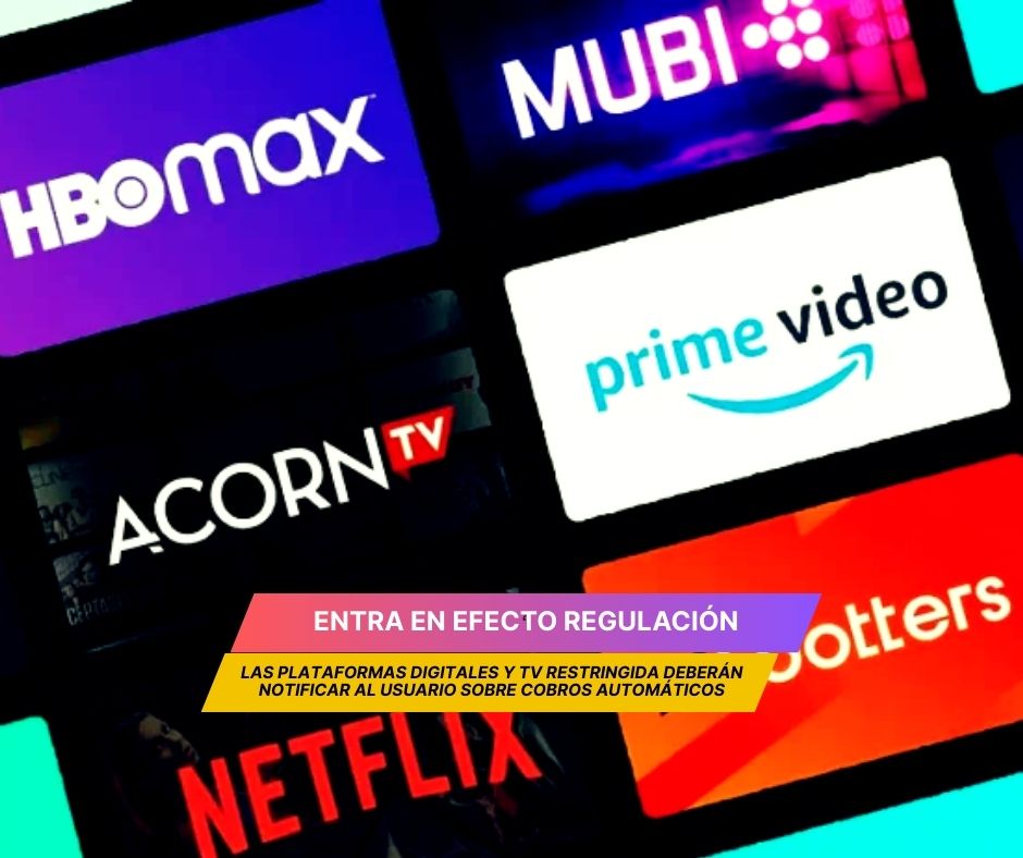 Gobierno regula cobros automáticos de plataformas digitales