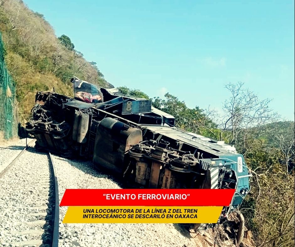 Locomotora del Tren Interoceánico sufrió descarrilamiento