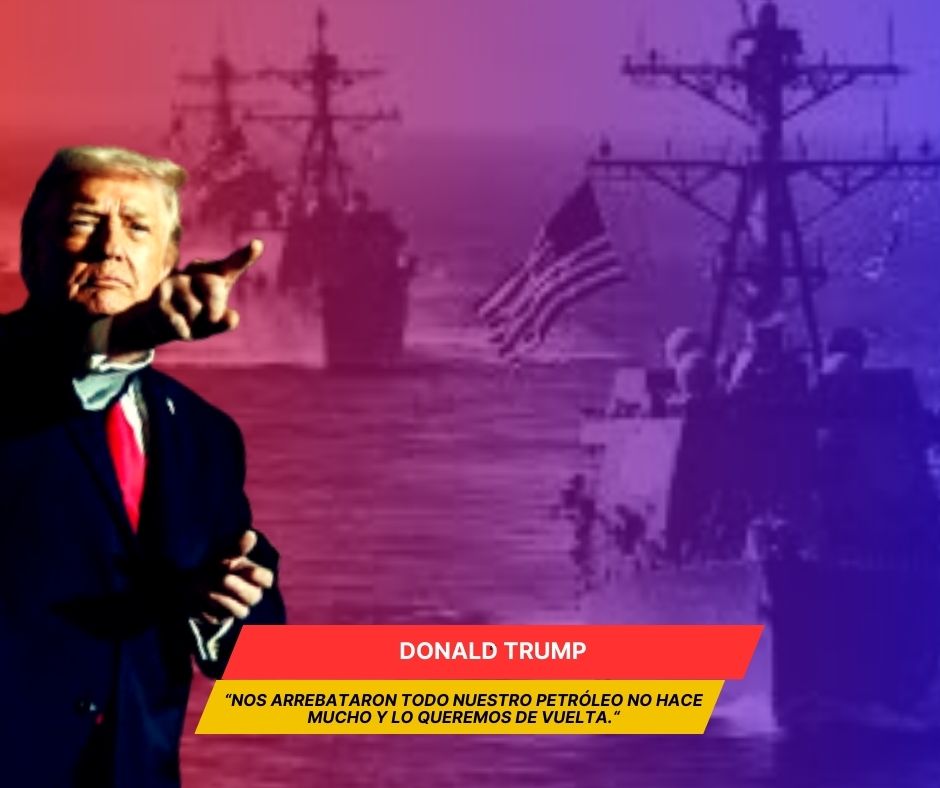 Venezuela “se llevó nuestro petróleo” dice Trump