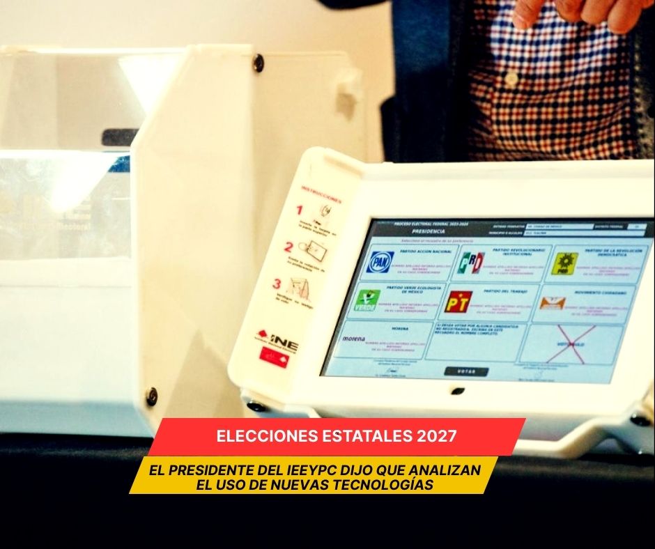 IEEyPC Sonora analiza implementar urnas electrónicas
