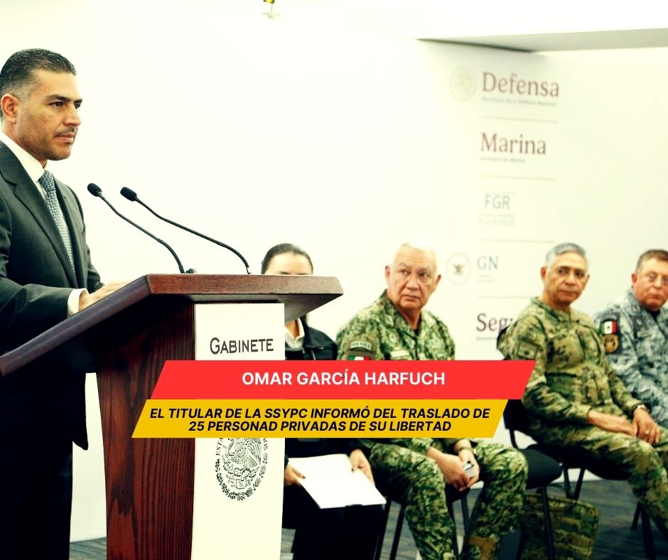 Reos de alta peligrosidad de Michoacán son trasladados a CEFERESOS