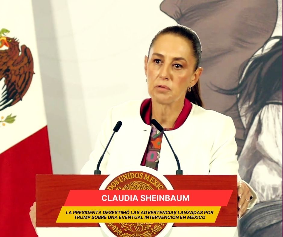 Sheinbaum: En México “no habrá intervención como en Venezuela”