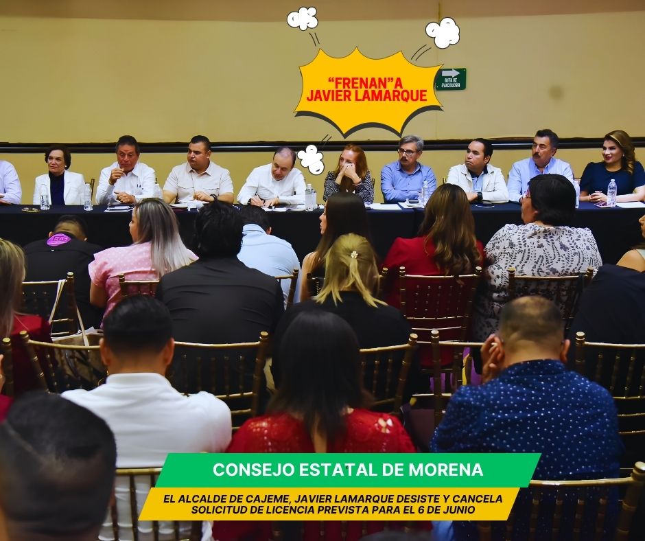 Consejo estatal de Morena frena a Javier Lamarque