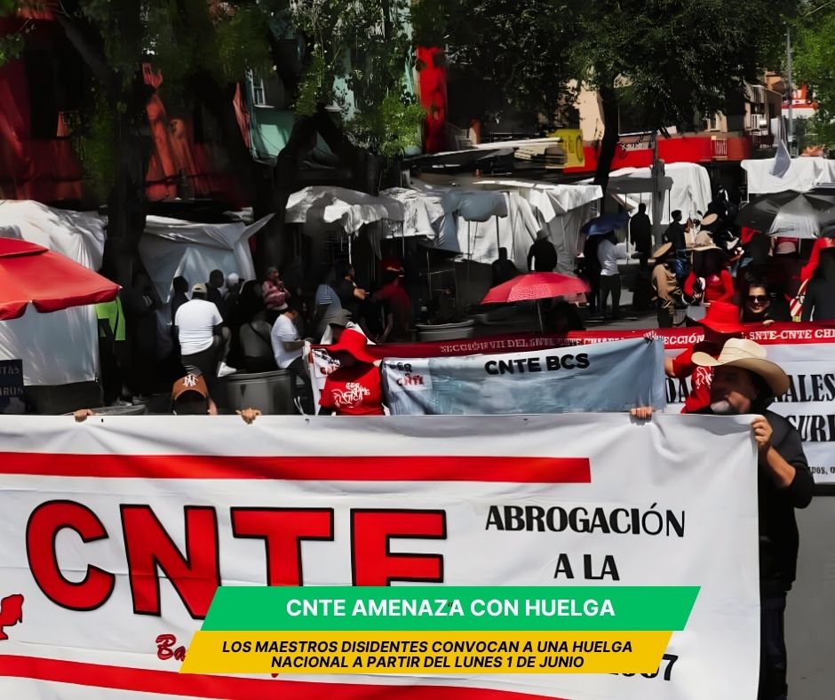 Maestros disidentes siguen sin acuerdo con el gobierno, llaman a huelga nacional