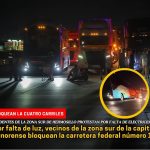 En Hermosillo, bloquean carretera federal 15 por falta de electricidad