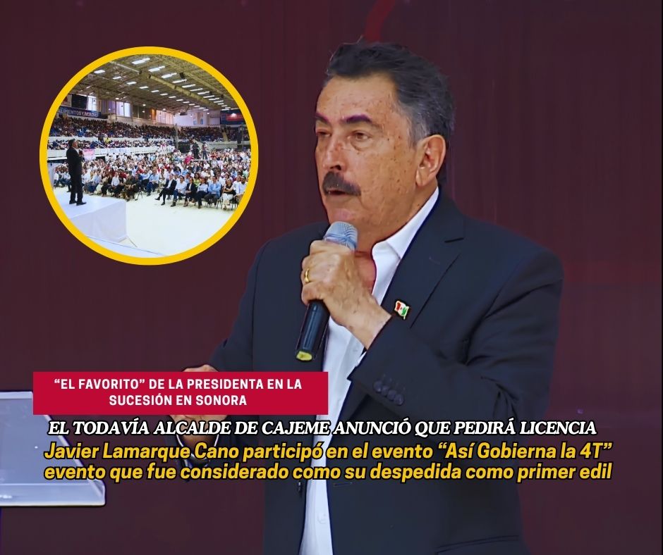 Alcalde de Cajeme se despide en masivo participará en proceso interno