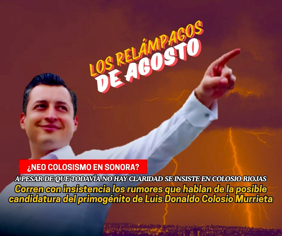 En Sonora, se anucia que tronarán los relámpagos en agosto