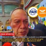 Jesús Zambrano llama a formar bloque opositor para enfrentar a Morena