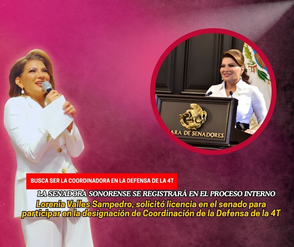 Comisión Permanente concede licencia a la senadora Lorenia Valles