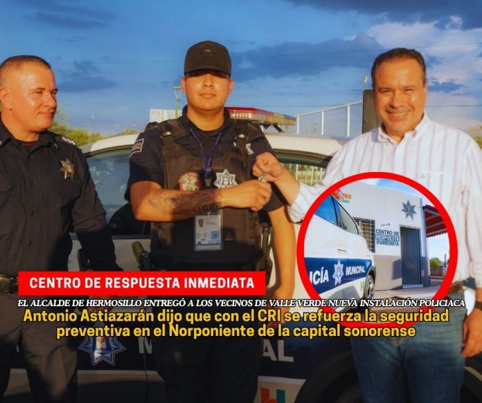 Alcalde de Hermosillo entregó el CRI número 21 en Villa Verde