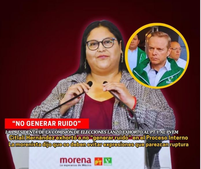 Morena pide al Verde y PT no generar ruido con declaraciones